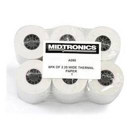 Infinity Finds A095 Midtronics Roll Paper 6 Pack