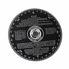 450-7dw Iskenderian Racing Cams Seven Degree Wheel 7dw Heavy Gauge Aluminum Isky