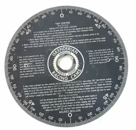 Isk7-dw Iskenderian Racing Cams 7 Inch Degree Wheel 7-dw