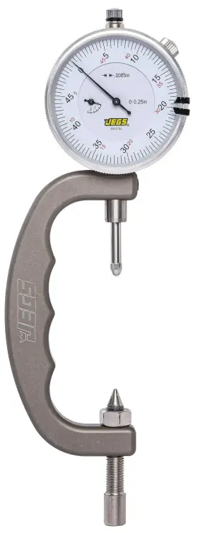 555-80591 Jegs Billet Aluminum Rod Bolt Stretch Gauge Made In The Usa