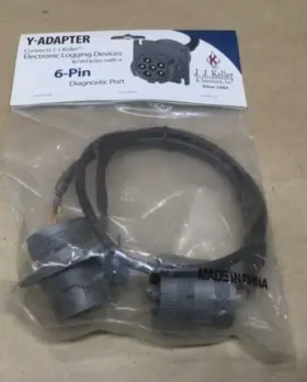 45b38 Jj Keller 6-pin 50098 #45b38 Heavy Duty Y Cable Eld -adapter 45b38 Jj Keller 6-pin 50098 #45b38 Heavy Duty Y Cable Eld -adapter