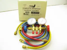 8904 Johnsens Hvac A/c Manifold Gauge Set 3 Inch