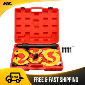 Commontrpt07300-dy Kac Macpherson Strut Coil Spring Compressor Interchangeable Fork Extractor Tool 14pc