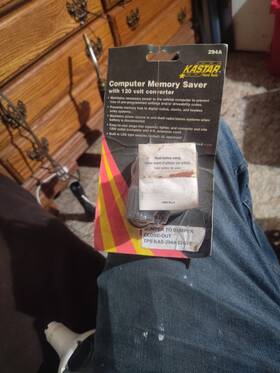Kastar Kas-294a Computer Memory Saver With 120 Volt Converter