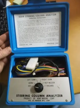 10519 Kent-moore Steering Column Analyzer Tester Model For 1969-1972 Gm Cars
