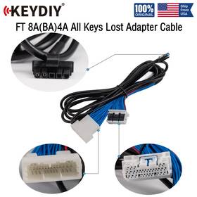 Keydiy H01sf363-d For Toyota 30 Pin Cable 4a And 8a-ba All K-ey Lost Work Kd-mate Kd-x4