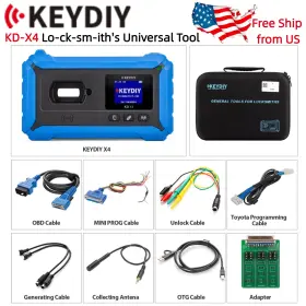 Hksk466 Keydiy Kd-x4 Lo-ck Universal Tool Recognition Copying Work For Kd Max Mate