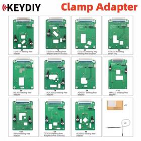 Keydiy Keydiyso853 Clamp Adapter Type 11 Pieces Of Boards Work With Kd-x4 Kd Max