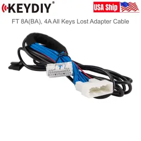 Sf363-d Keydiy For Toyota 30 Pin Cable Ft 8a 4a All Keys Lost Adapter Kd-mate/kd-x4