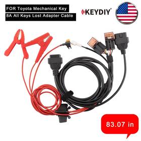 Keydiy Sk288-b For Toyota Mechanical Key 8a All K-eys Lost Adapter Cable Us