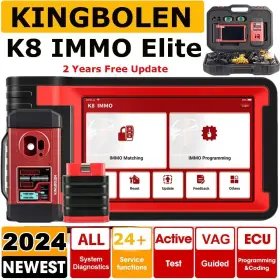 K8-immo Kingbolen K8 Immo Elite Plus Pro 5 Car Diagnostic Scanner Key Programming Tool