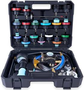 Koopool Yi207879t 30 Pcs Universal Radiator Pressure Tester Kit Coolant Vacuum Type Cooling System
