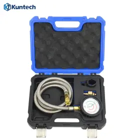 2-kt6166 Kuntech Auto Exhaust Back Pressure Tester/gauge Kit Diagnoses Catalytic Converter With Case