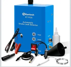 9126 Kuntech Automotive Smoke Machine Built-in Air Pump Evap Leak Detector Tester 12v