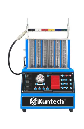 Kt9608 Kuntech Gdi Efi Fsi Ultrasonic Fuel Injector Cleaner Tester Reverse Flush