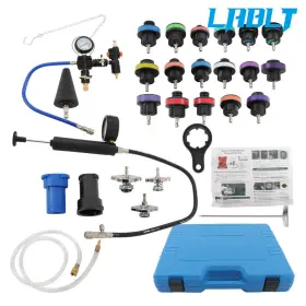 Om267282oc Lablt 28 Pcs Radiator Pressure Tester Vacuum-type Cooling System Refill Kit