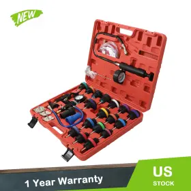 Pc2405538 Labworkauto 28pcs Radiator Pressure Tester Vacuum-type Cooling Purge System Refill Kit