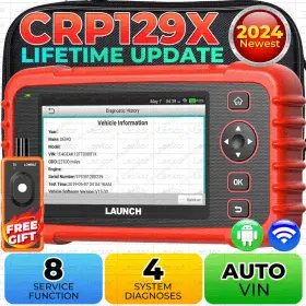 Crp129x Launch 632096295178 2025 Obd2 Car Scanner Engine Abs Srs Sas Tpms Epb Diagnostic Tool