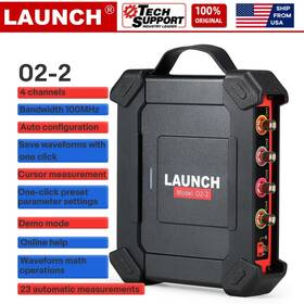 Launch A01so737 O2-2 Scopebox Tester Oscilloscope 4 Channels Digital Electrical Analyzer
