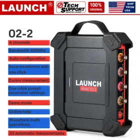 A01so737 Launch O2-2 Scopebox Tester Oscilloscope 4 Channels Digital Electrical Analyzer