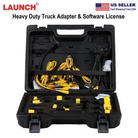 A01ss349 Launch X431 Pad V/ Vii And Pro5 Pro3 V Elite Heavy Duty Truck Adapter