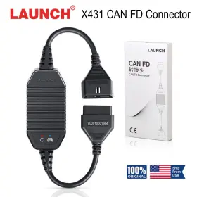 H01so590 Launch X431 Can Fd Connector Work With V/v / Pad Ii/pad Iii/pro3s /pro Mini