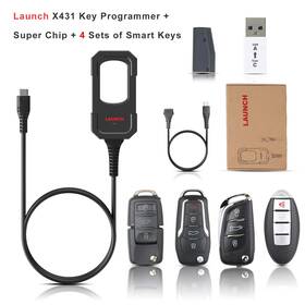 Launch Sk368-cn Sk413 X431 Giii X-prog 3 Advanced Immobilizer And Key Progarmm Remote Maker