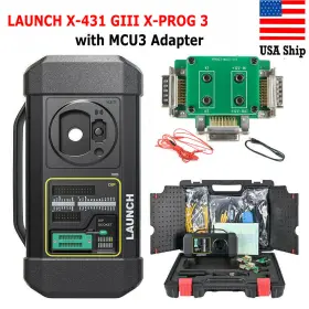 Sk368sk396ea Launch X431 Giii X-prog 3 Advanced Immobilizer Chip Reader Mcu3 Adapter