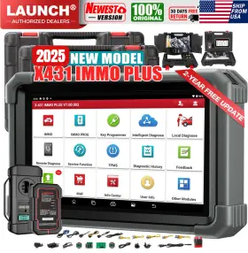 Usxn-sk402 Launch X431 Immo Plus Key Fob Progarmming Tool With X-prog3 Ecu Clone And Coding