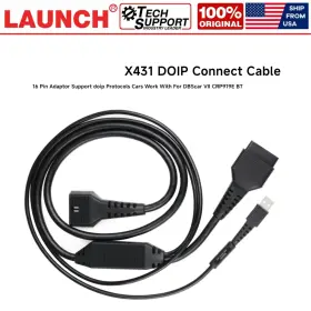 W01sf371 Launch X431 Doip Adapter Cable Fit For Device With Car Vii Bluetooth Connector