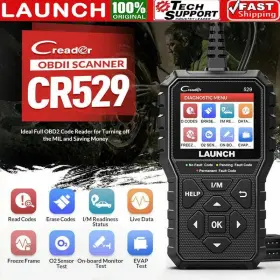 Cr529 Launch X-431 Diagnostic Code Reader Scanner Tool Reset Engine Fault For Mercedes W204