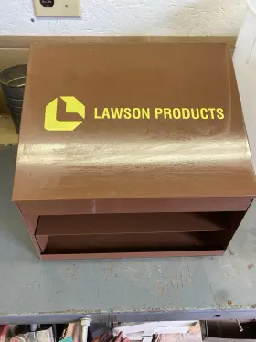 A1r08 Lawson Brand New Bulb Organizer With Shelf