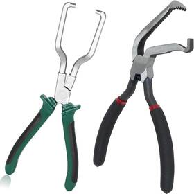 Liaoli 240918 Electrical Disconnect Pliers 2pcs Fuel Line Straight 60 Degree
