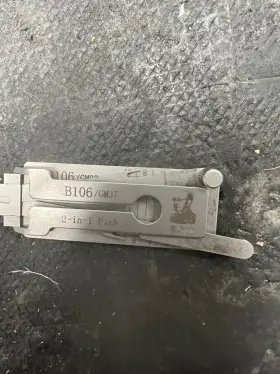 Gm37 Lishi B106/gm37 2 In 1 Tool