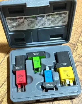 56850 Lisle 56810 56820 56830 56840 Relay Test Jumper Kit Electrical Testing Set Auto Car Truck Lead Pin Lot
