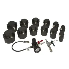 Lis-69910 Lisle 69910 14 Pc. Turbo Air System Test Kit With Smoke Adapter Brand New