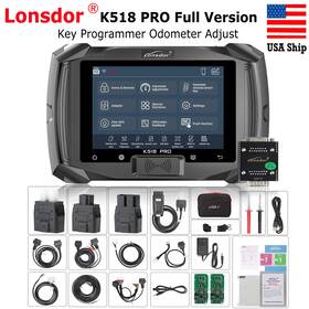 Lonsdor Hksk418fullbks K518 Pro Full Version Programmer Coding Odo-meter Support Can Fd Doip