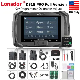 Hksk418fullbks Lonsdor K518 Pro Full Version Programmer Coding Odo-meter Support Can Fd Doip