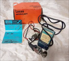 60973055 Lucas Vintage Alternator Tester Nos In Original Box