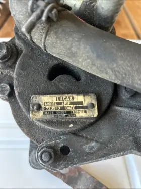 73051d Lucas 730510 Apif Distributor Air Pump Manufactured By Hitachi . A 25d
