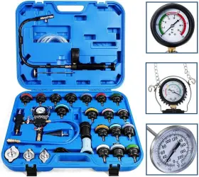 Lucky Seven 783906168424 28 Pcs Universal Radiator Pressure Tester Vacuum Type Cooling Sy