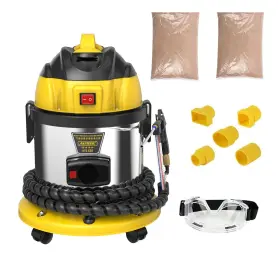 Lutifix-hts558 Lutifix Walnut Blasting Kit For Carbon Cleaning With 2kg Sand