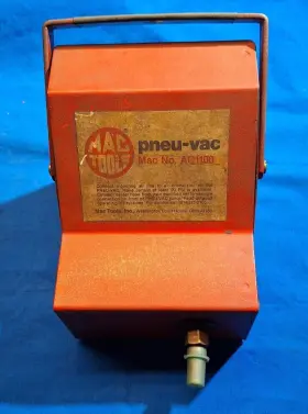 Ac1100 Mac Tools Pneu-vac Air Conditioning Pneumatic Vacuum Pump Tested &working