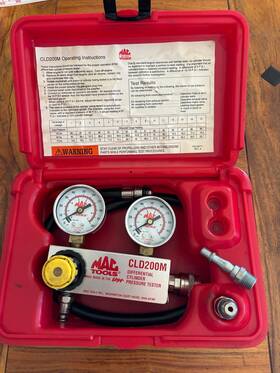 Mac Tools Clf200m Differential Cylinder Pressure Tester - Cld210ma . Mechanic Tool