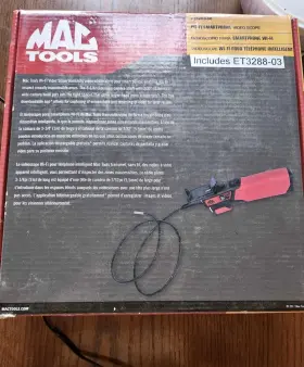 Et3288 Mac Tools Wi-fi Smart Phone Video Scope With 3ft Shaft