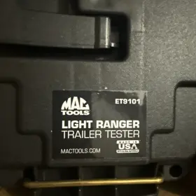 Et9101 Mac Tools New Open Box Light Ranger Mutt Trailer Tester Et9101/power Sport Batteryytx14-bs