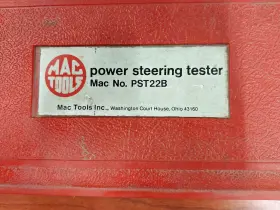 Pst22b Mac Tools Used Power Steering Tester
