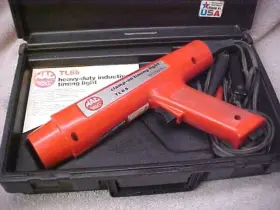 Tl85 Mac Tools Clamp On Timing Light With Case Tested - Works Great