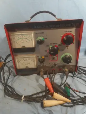 T-201 Marquette Vtg Alternator Generator Regulator Tester Model As-is Untested