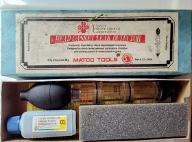 Co-2000 Matco Tools Vintage Head Gasket Leak Detector Original Box Clover International